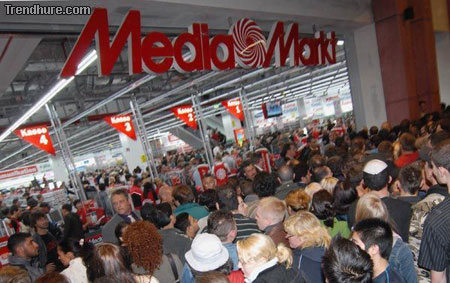 Media-Markt Eröffnung in Berlin