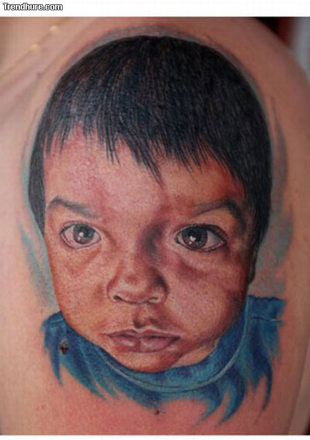Tattoos von Kindern