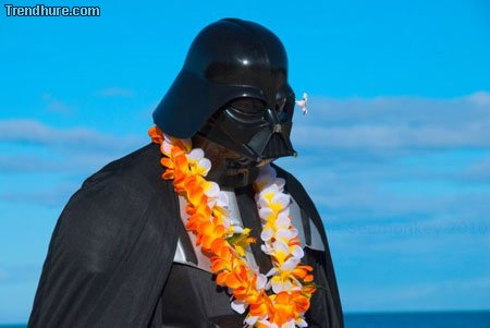 Darth-Vader macht Urlaub