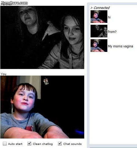 Junger in Chatroulette