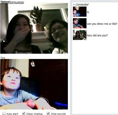 Junger in Chatroulette