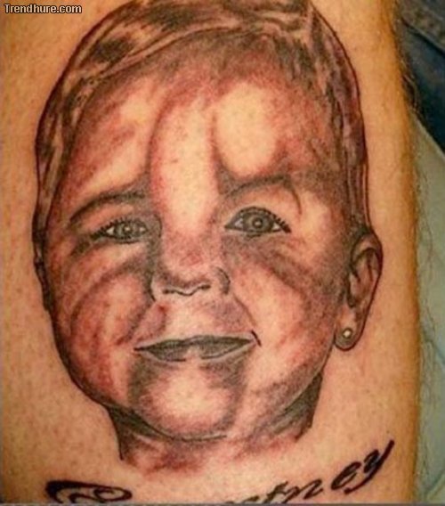 Tattoos von Kindern