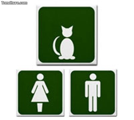 Toilettenschilder