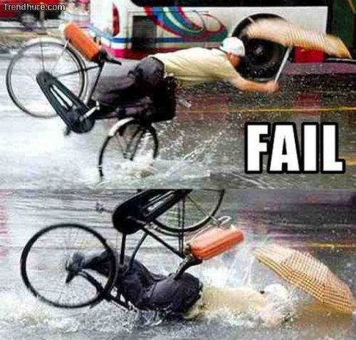 Fahrrad-Fails