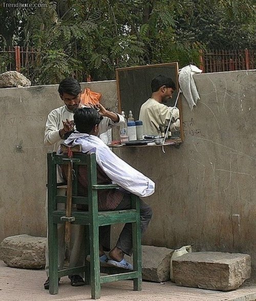 Nur in Indien...