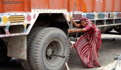 Nur in Indien...