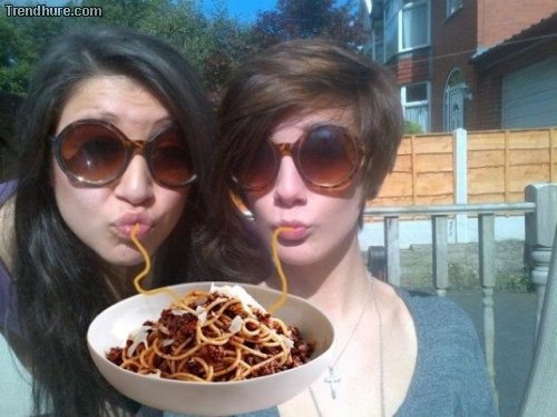 Spaghetti-Duckfaces