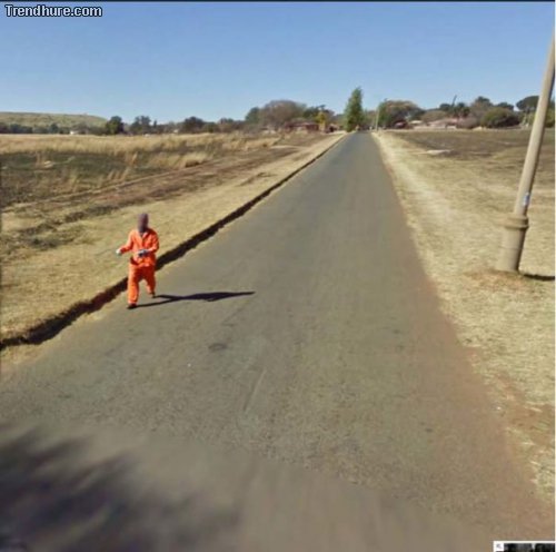 Kuriose Google Street View-Fotos #4