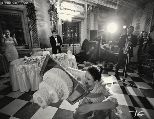 Hochzeitsmomente zerstören