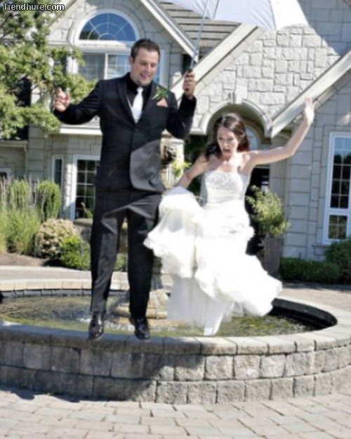 Hochzeitsmomente zerstören