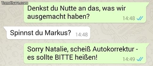Autokorrektur Fails