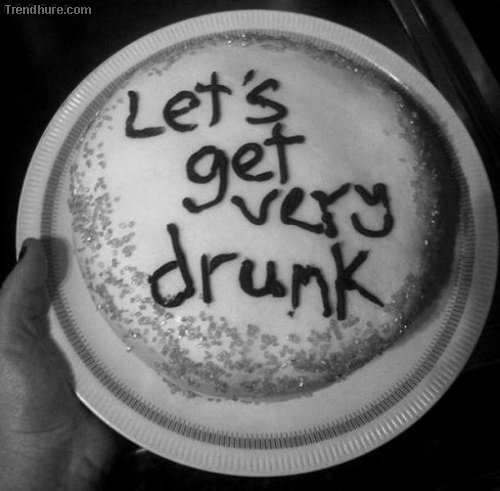 Gesichter des Alkohols