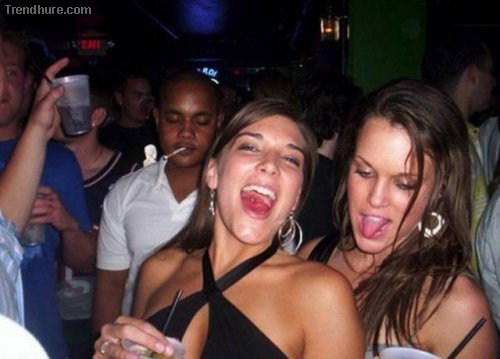 Gesichter des Alkohols