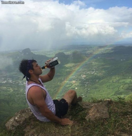 Gesichter des Alkohols