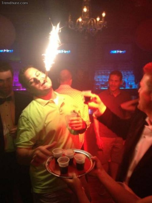 Gesichter des Alkohols