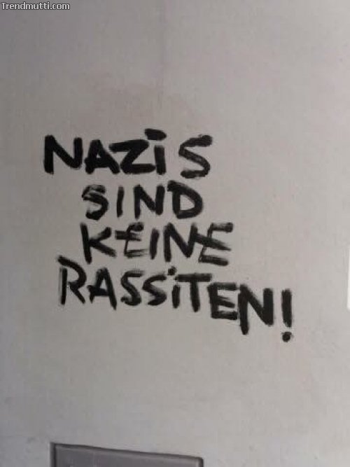 Nazis und Rechtschreibung