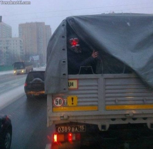 Straßenverkehr in Russland