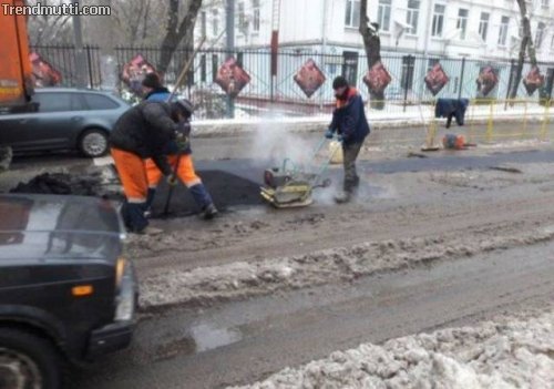 Straßenverkehr in Russland