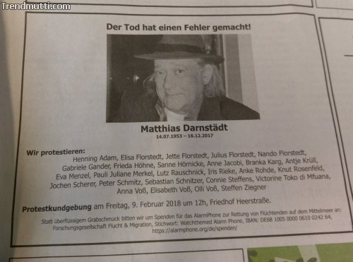 Todesanzeigen